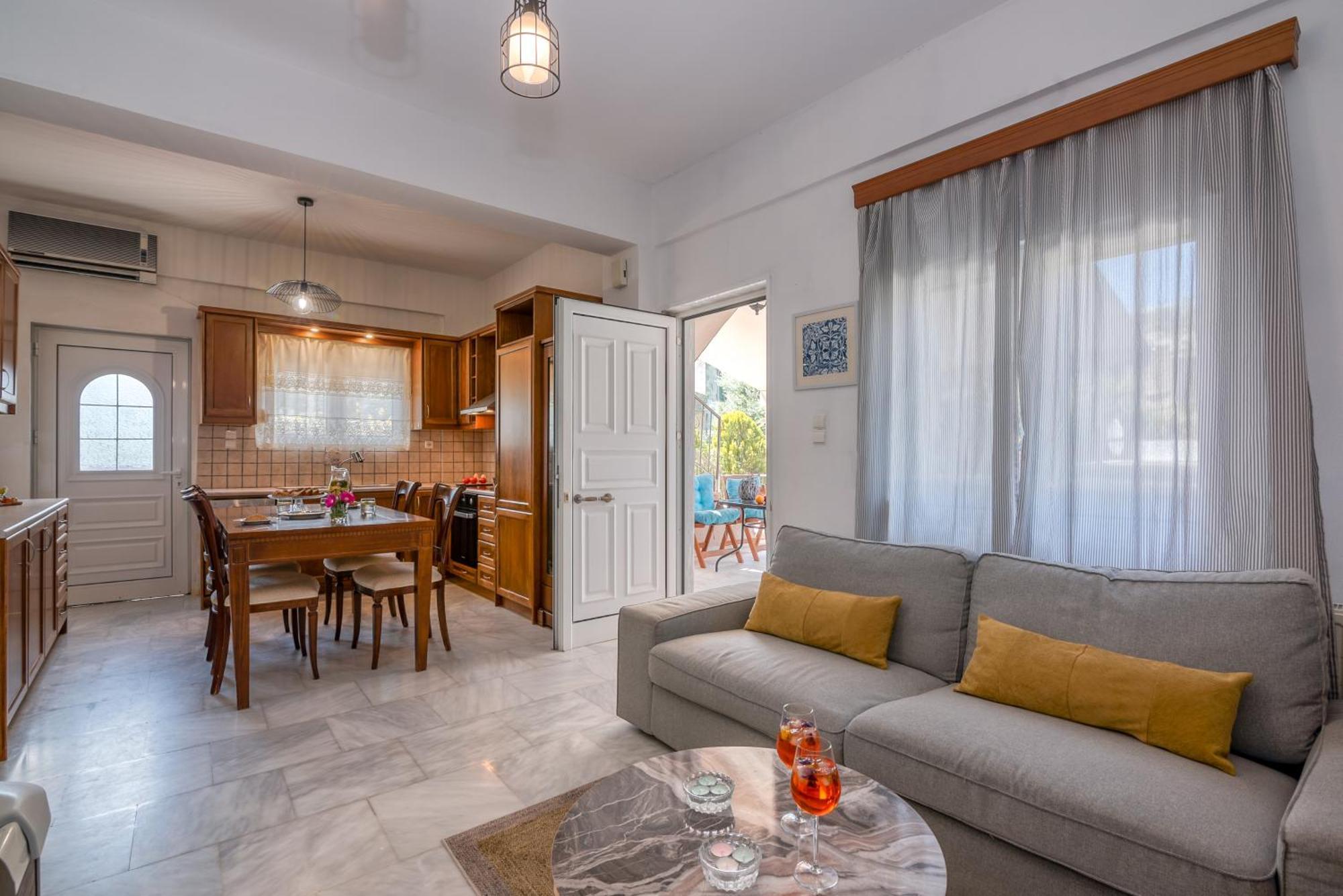 Achilleas Deluxe Αpartment -Pet Friendly-Parking-Mountain View Villa Kotsianá Eksteriør billede